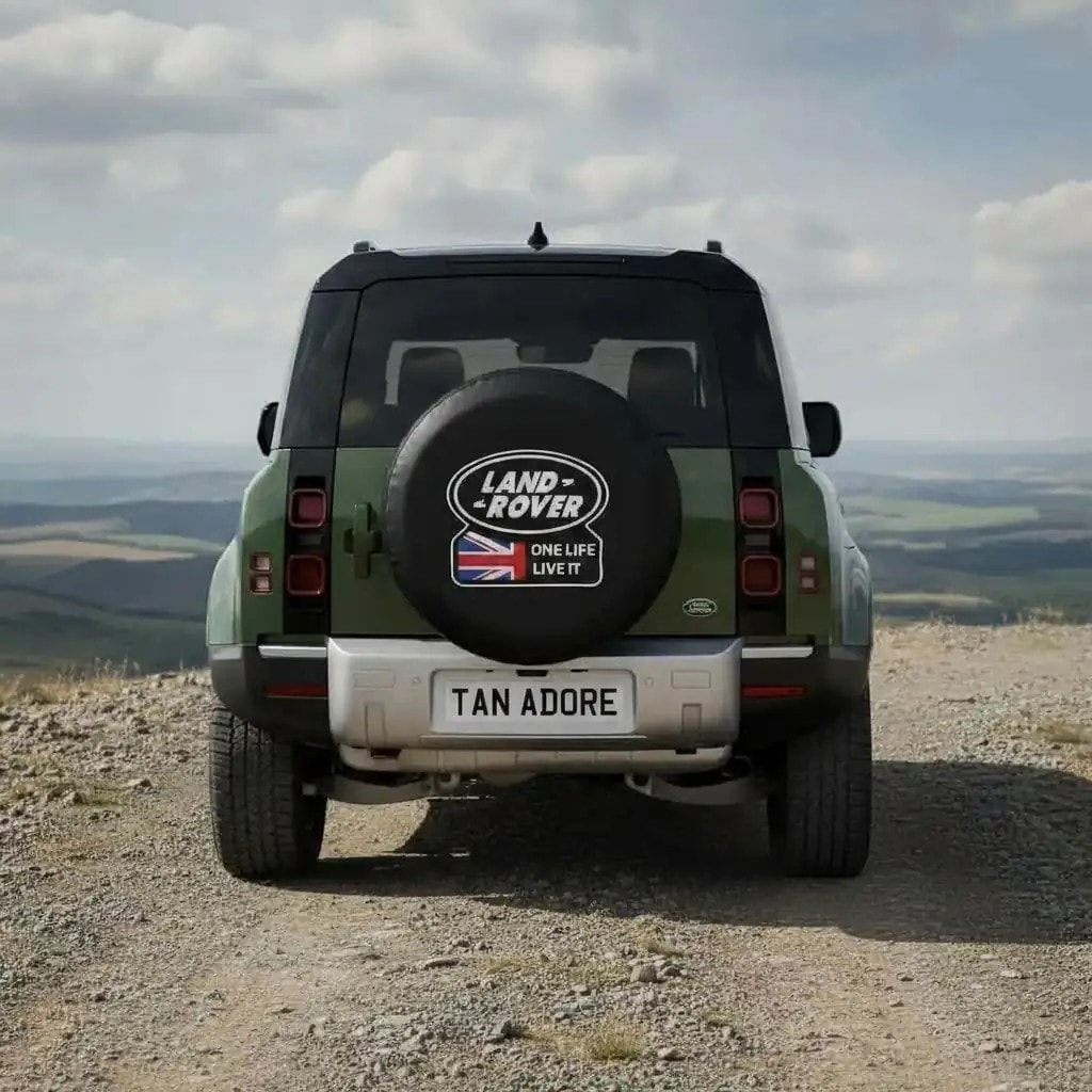 One Life, Live It Yazılı Land Rover Stepne Kılıfı